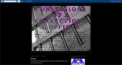 Desktop Screenshot of confessionsofacorrectionsofficer.blogspot.com