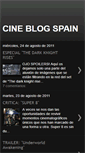 Mobile Screenshot of cineblogspain.blogspot.com