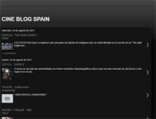 Tablet Screenshot of cineblogspain.blogspot.com