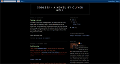 Desktop Screenshot of godless-novel.blogspot.com