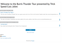 Tablet Screenshot of burristhundertour.blogspot.com