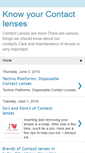Mobile Screenshot of ilovecontactlenses.blogspot.com