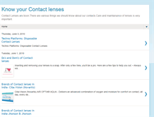 Tablet Screenshot of ilovecontactlenses.blogspot.com