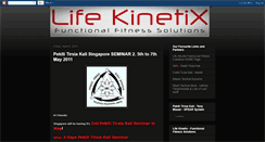 Desktop Screenshot of lifekinetix.blogspot.com