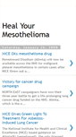 Mobile Screenshot of heal-mesothelioma.blogspot.com