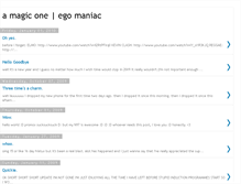 Tablet Screenshot of amagicone.blogspot.com