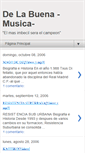 Mobile Screenshot of delabuena.blogspot.com