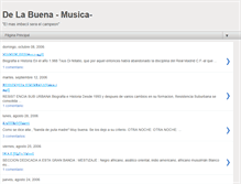 Tablet Screenshot of delabuena.blogspot.com