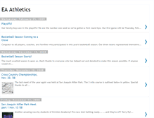 Tablet Screenshot of ea-athletics.blogspot.com