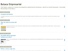 Tablet Screenshot of butacaempresarial.blogspot.com