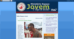 Desktop Screenshot of espacojovemicv.blogspot.com