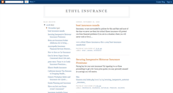 Desktop Screenshot of ethylinsurance.blogspot.com