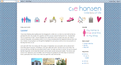 Desktop Screenshot of cehansen.blogspot.com