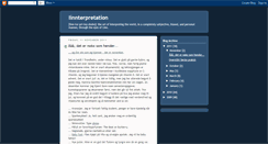 Desktop Screenshot of linnterpretation.blogspot.com