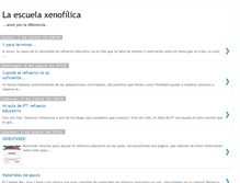 Tablet Screenshot of laescuelaxenofilica.blogspot.com