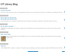 Tablet Screenshot of citlibraryblog.blogspot.com