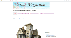 Desktop Screenshot of cercle-voyance.blogspot.com