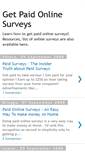Mobile Screenshot of getpaid-onlinesurveys.blogspot.com
