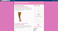 Desktop Screenshot of blackgirlfashion.blogspot.com