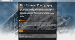 Desktop Screenshot of kimfreemanphotography.blogspot.com