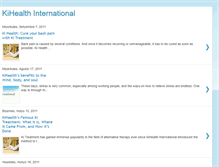 Tablet Screenshot of kihealthinternational.blogspot.com