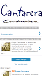 Mobile Screenshot of cantareraceramica.blogspot.com
