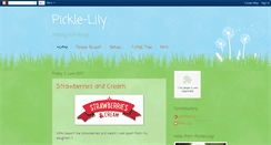 Desktop Screenshot of lifewithpickle-lily.blogspot.com