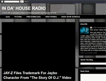 Tablet Screenshot of indahouseradio.blogspot.com