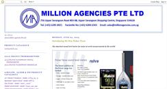Desktop Screenshot of millionagencies.blogspot.com