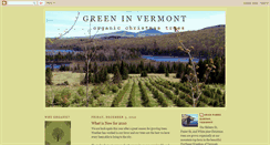 Desktop Screenshot of greenvermont.blogspot.com