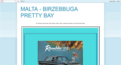 Desktop Screenshot of malta-prettybay.blogspot.com