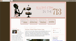 Desktop Screenshot of glutenfreeinthe713.blogspot.com