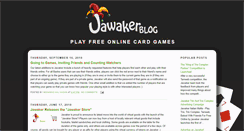 Desktop Screenshot of jawaker.blogspot.com
