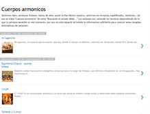 Tablet Screenshot of cuerposarmonicos.blogspot.com