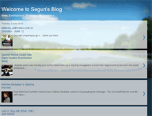 Tablet Screenshot of aminuoluwasegun.blogspot.com