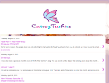 Tablet Screenshot of cutesytushies.blogspot.com