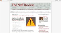 Desktop Screenshot of neffreview.blogspot.com