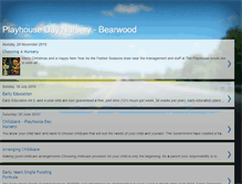 Tablet Screenshot of playhousenursery.blogspot.com