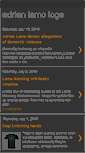 Mobile Screenshot of adrianlamologs.blogspot.com