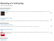 Tablet Screenshot of beheadingofasmilingdog.blogspot.com