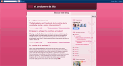 Desktop Screenshot of elcosturerodetita.blogspot.com