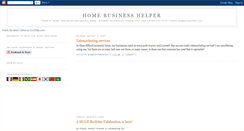 Desktop Screenshot of homebizhelper.blogspot.com