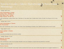 Tablet Screenshot of colonhydrotherapyclinics.blogspot.com