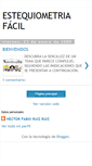 Mobile Screenshot of estequiometriafacil.blogspot.com