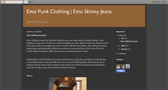 Desktop Screenshot of emopunkclothing.blogspot.com