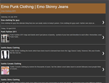 Tablet Screenshot of emopunkclothing.blogspot.com