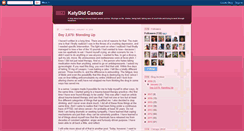 Desktop Screenshot of katydidcancer.blogspot.com