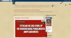 Desktop Screenshot of elmartillojudicial.blogspot.com