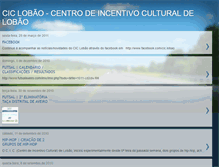 Tablet Screenshot of cic-lobao.blogspot.com