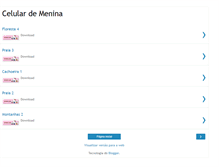 Tablet Screenshot of celular-de-menina.blogspot.com
